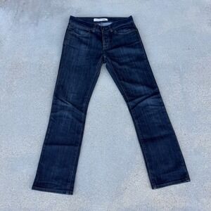 KR3W DENIM COMPANY KSLIMS Size 30 Mens Dark Wash Jeans